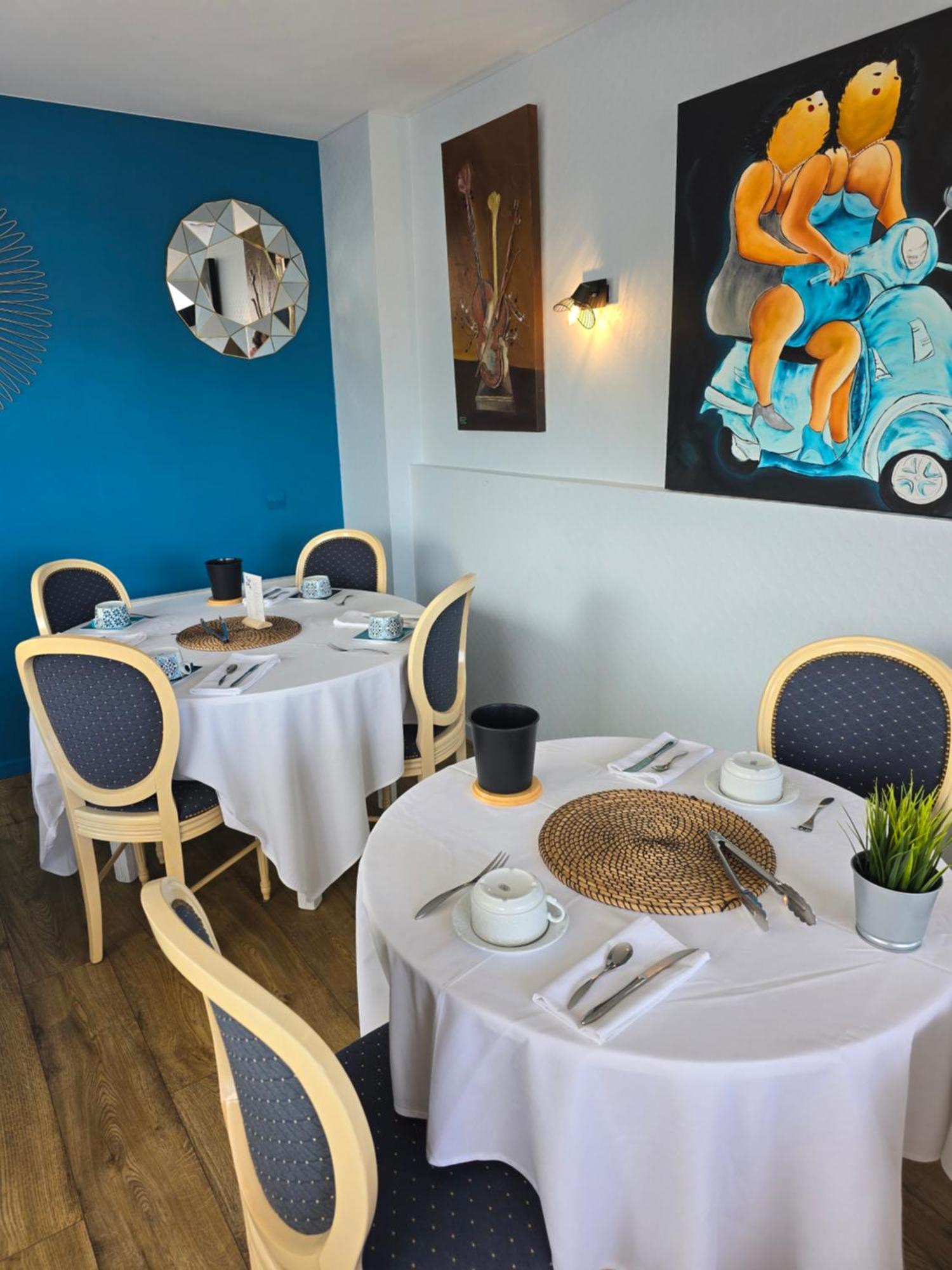 Hotel L'Ideal Le Mountbatten Arromanches-les-Bains Exterior foto