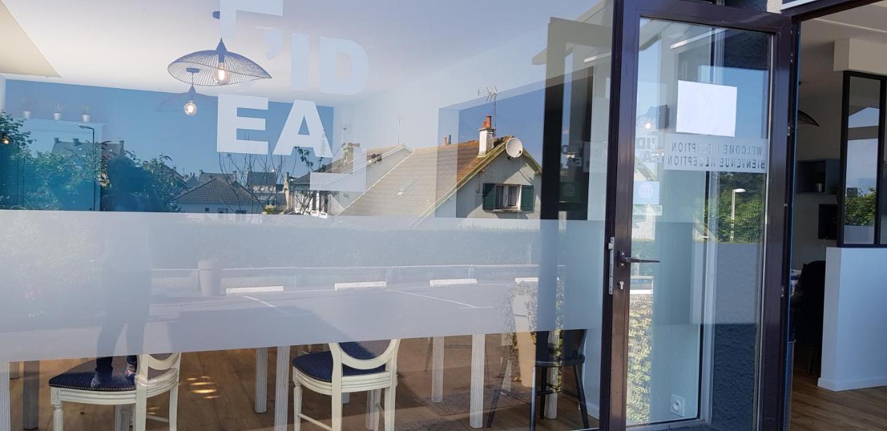 Hotel L'Ideal Le Mountbatten Arromanches-les-Bains Exterior foto